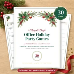 Office Holiday Party Games